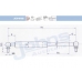 27 28 95-95 JOHNS Газовая пружина, крышка багажник