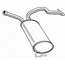 22897 WALKER Глушитель выхлопных газов конечный