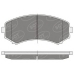 SP 344 SCT Комплект тормозных колодок, дисковый тормоз