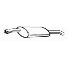 61796 FONOS Глушитель выхлопных газов конечный