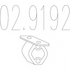 02.9192 MTS Буфер, глушитель