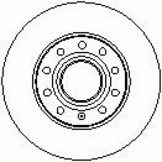 6650 00 KAWE Тормозной диск