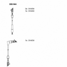 300/444 BREMI Комплект проводов зажигания