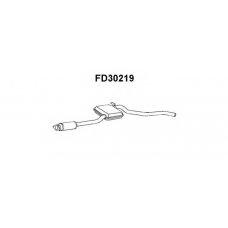 FD30219 VENEPORTE Предглушитель выхлопных газов