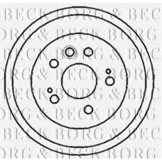 BBR7180 BORG & BECK Тормозной барабан