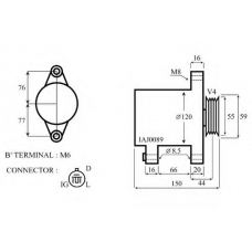 IAJ0089 ISKRA Генератор