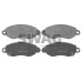 50 91 6425 SWAG Комплект тормозных колодок, дисковый тормоз
