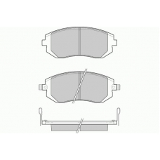 12-1158 E.T.F. Комплект тормозных колодок, дисковый тормоз