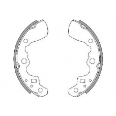 33530 SPIDAN Комплект тормозных колодок