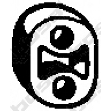 255-036 BOSAL Резиновые полоски, система выпуска