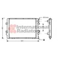 60432299 SCHLIECKMANN Радиатор, охлаждение двигателя