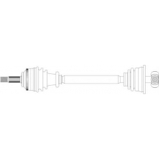 RE3213 General Ricambi Приводной вал