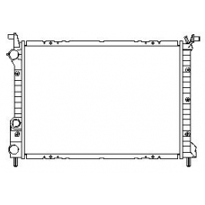 011V55 J. DEUS Радиатор, охлаждение двигателя