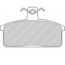 FSL906 FERODO Комплект тормозных колодок, дисковый тормоз