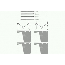 97200 0124 9 1 TEXTAR Комплектующие, колодки дискового тормоза