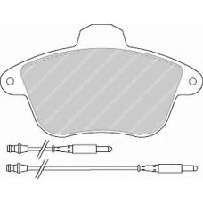 FDB746 FERODO Комплект тормозных колодок, дисковый тормоз