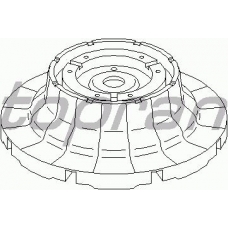112 051 TOPRAN Опора стойки амортизатора
