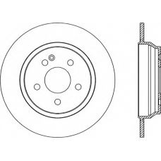 BDA2040.10 OPEN PARTS Тормозной диск