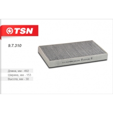 9.7.310 TSN Фильтр салонный (угольный)