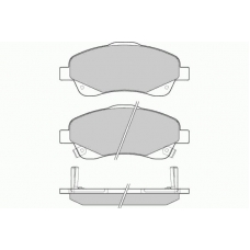 12-1094 E.T.F. Комплект тормозных колодок, дисковый тормоз