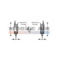 8200D128 VAN WEZEL Осушитель, кондиционер