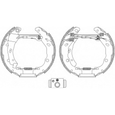 8DB 355 004-901 HELLA Комплект тормозных колодок