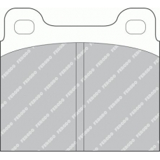 FDB2H FERODO Комплект тормозных колодок, дисковый тормоз