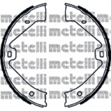 53-0528 METELLI Комплект тормозных колодок, стояночная тормозная с