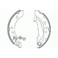 18492722543 S.b.s. Комплект тормозных колодок