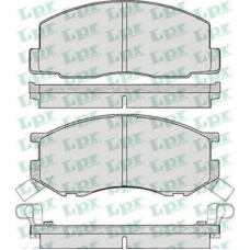 05P270 LPR Комплект тормозных колодок, дисковый тормоз