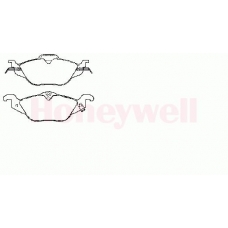 571968S STOP Комплект тормозных колодок, дисковый тормоз