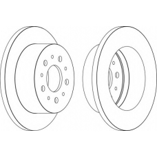 WGR1653-1 WAGNER LOCKHEED Тормозной диск