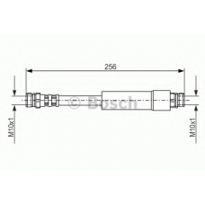 1 987 476 284 BOSCH Тормозной шланг