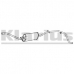 260363 KLARIUS Глушитель выхлопных газов конечный