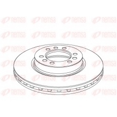 NCA1180.20 KAWE Тормозной диск
