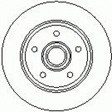 6289 00 KAWE Тормозной диск