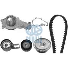 56675711 RUVILLE Водяной насос + комплект зубчатого ремня