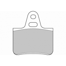 FD130A NECTO Комплект тормозных колодок, дисковый тормоз