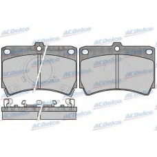 AC058587D AC Delco Комплект тормозных колодок, дисковый тормоз