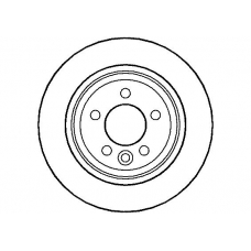 NBD1306 NATIONAL Тормозной диск