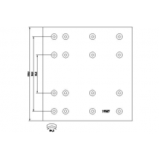 19557 TEXTAR Тормозные колодки, барабанный тормоз