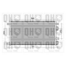 QCN591 QUINTON HAZELL Конденсатор, кондиционер