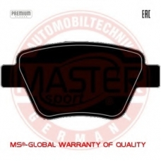 13046038582K-SET-MS MASTER-SPORT Комплект тормозных колодок, дисковый тормоз