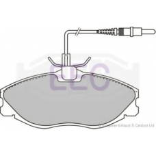 BRP0902 EEC Комплект тормозных колодок, дисковый тормоз