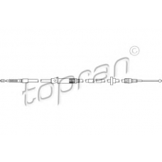 112 150 TOPRAN Трос, тормозной механизм рабочей тормозной системы