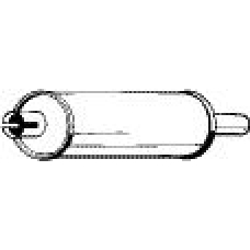 154-545 BOSAL Средний глушитель выхлопных газов