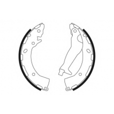 MFR690 MINTEX Комплект тормозных колодок