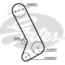 T132 GATES Ремень ГРМ