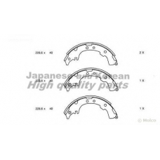 1050-8602 ASHUKI Комплект тормозных колодок