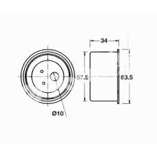 ITB-6515 IPS Parts Устройство для натяжения ремня, ремень грм